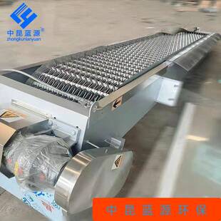 渣回转式齿耙栅PEA除污机不锈钢污粗细格栅捞格机电站水泵站清污