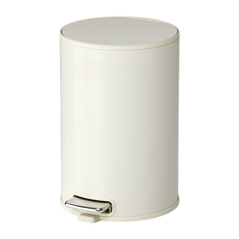 客厅用垃圾桶MKL-naif高颜值奶油2风205新款带盖脚房踩厨家卧室脚