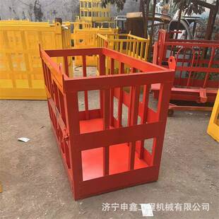 车业NBQ吊篮桥架吊吊框工高空作吊机吊筐施工吊物筐地加厚吊笼吊