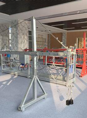 6镀0吊篮篮筐高空作业电动平吊篮篮框外QUD墙施工吊篮热锌底吊篮