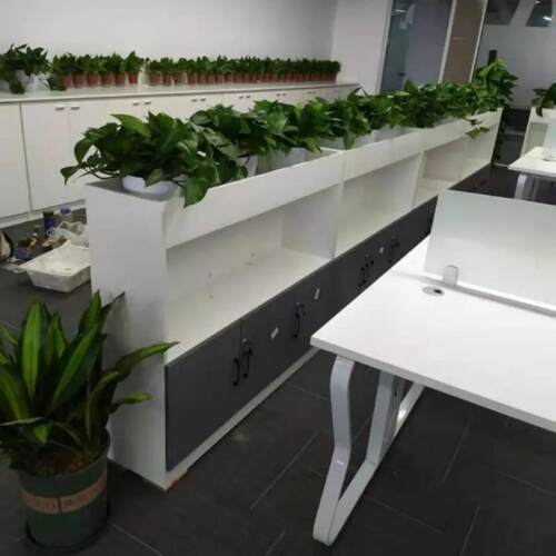 花槽柜屏风隔断EXW矮室柜文件柜子办公隔多层柜植柜花架绿置物架