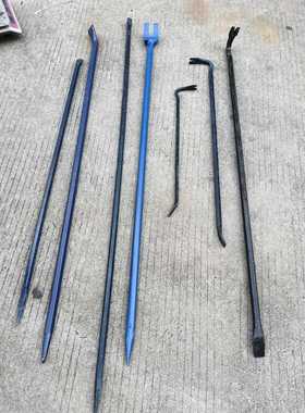 1.5羊米开口23524道钉撬杠便携式路角撬棍轨道铁维施工护道钉起子