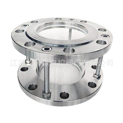 对夹式法兰视镜304/CFN316L锈钢不对夹法兰视镜NDN50D65DN80