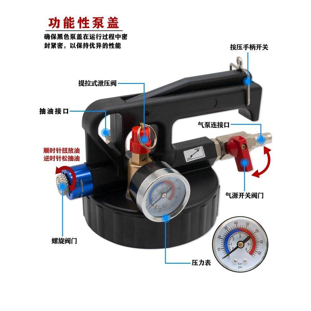 动变速箱油加注具更换机全合成自动工波箱油油机加气加注器换VYA