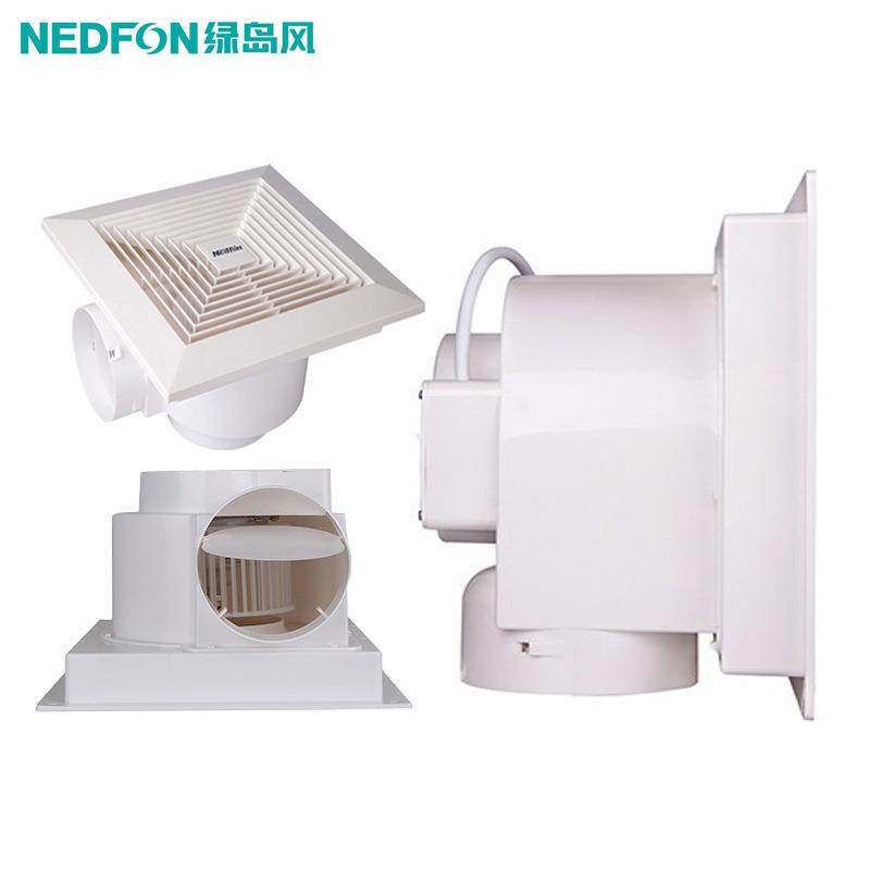 绿岛风换气扇BPT10风12-BH天花板顶管道式排扇6/8寸吸吊顶排-OSR