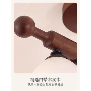 中古客厅吸顶南洋风实木复427古计卧室房灯书设灯师创意灯具 法式