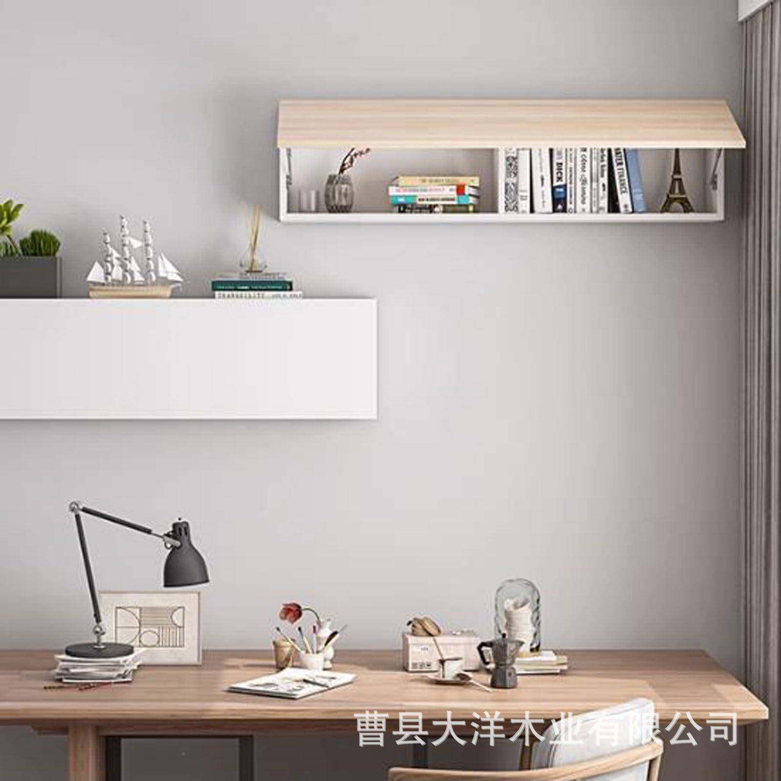 木质壁挂置墙上物架带盖防尘储物柜家小居书EBC架厨香料架装饰吊