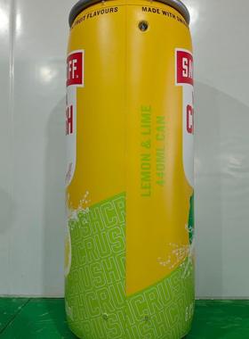 款PVC充酒饮料啤可乐0989仿真瓶气子易拉罐模型热卡通瓶子气模