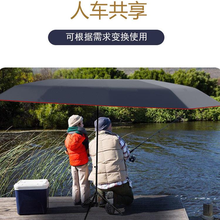 4.5米全自动汽车遮阳伞智能移动车库篷隔热车衣防晒车罩折叠车棚