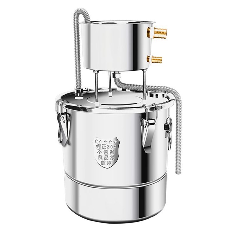 酿酒机30c4钢小型家用蒸酒器烤酒家庭烧酒蒸馏器白酒做酒酿酒设备