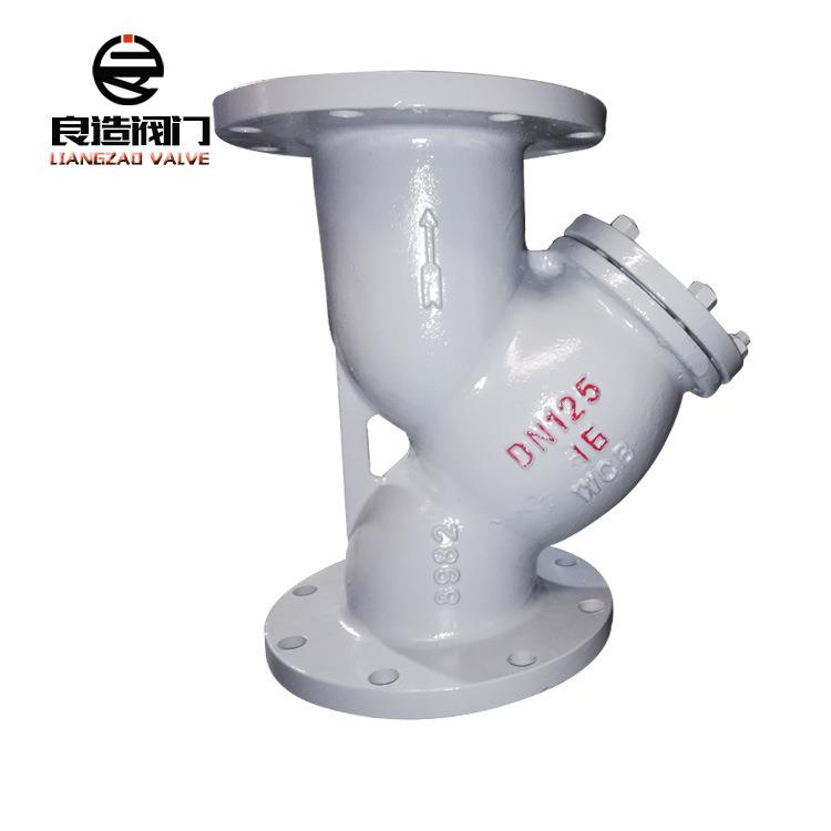 厂家生产Y型过滤器精铸重型铸钢过滤器GL41H-16CDN125碳钢过滤