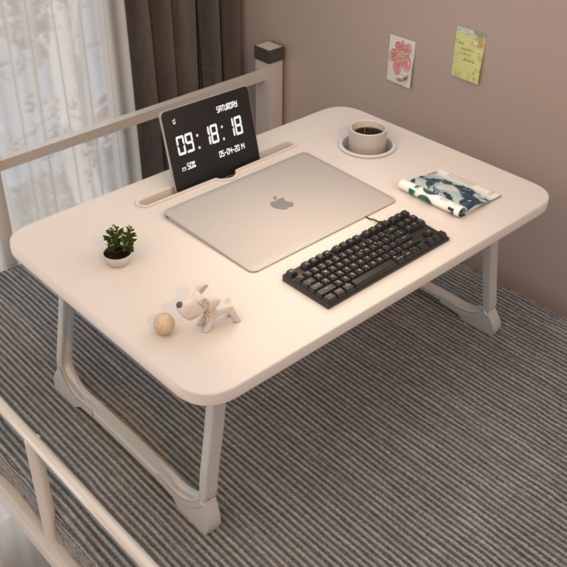 床上书桌折叠桌笔记本电脑桌家用学习卧室宿舍飘窗学习小桌子上铺,住宅家具,电脑桌,淘宝优惠券,粉丝福利购,淘宝优惠卷