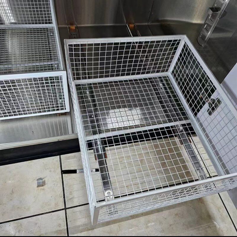 网格收纳箱金属抽屉拉篮橱柜拉篮陈列收纳筐定制厨房衣柜铁丝收纳