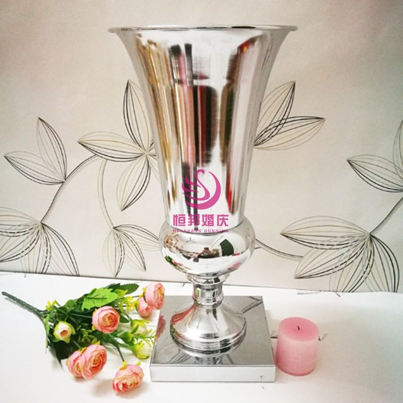 新款婚庆道具欧式金属花瓶婚庆主桌道具电镀铁艺插干花装饰摆件,电子元器件市场,电线扎带/束线带,淘宝优惠券,粉丝福利购,淘宝优惠卷