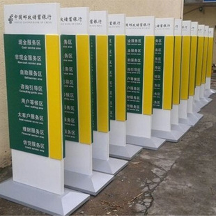 导向 落地式 室内立式 邮政银行引导指示牌 引路标识牌 区域指示牌