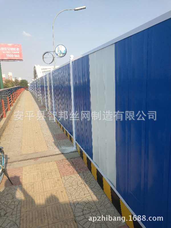 建筑工地围栏彩钢围挡施工工地围挡铁皮围挡板夹心泡沫板围挡岩棉,电子元器件市场,电线扎带/束线带,淘宝优惠券,粉丝福利购,淘宝优惠卷