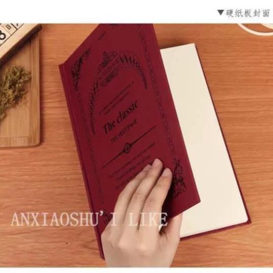 B5A4创意复古欧式笔记本文具简约加厚精装硬面抄大学生日记事本子