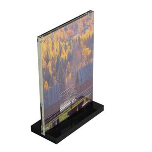 T型磁性亚克力A台卡A酒水牌说明牌展示牌摆台证书台牌台卡桌牌