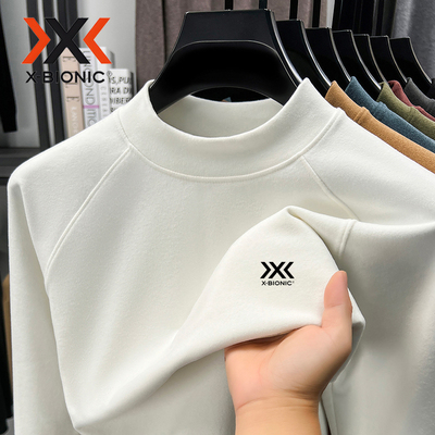XBIONIC男款抓绒长袖T恤