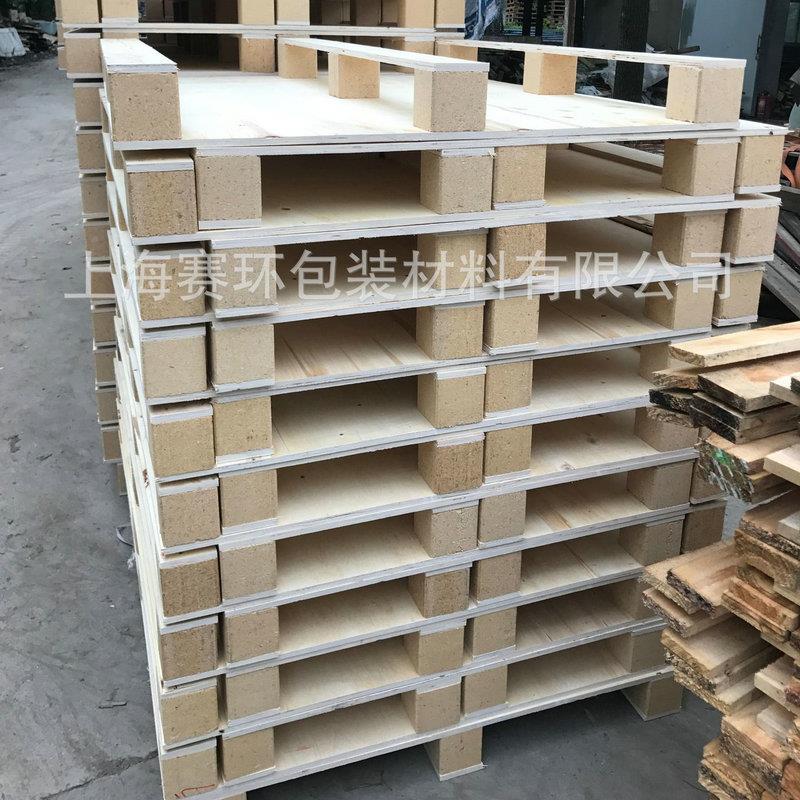 定盘 木质托制盘免蒸胶合板托板仓熏库BTD托盘叉车卡板垫物流木架