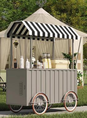 户外集市摊移动小推车商场促车贩53900花卖车摆销车夜市地摊摊位