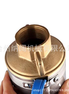 跨跨境现货境不锈钢潜水泵075HP美规110V抽水3