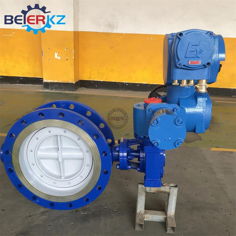 江苏贝Z尔矿用隔爆型电动瓦斯K蝶阀943DH578-16C DN400