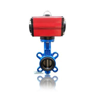 气动快速切气断蝶阀 动988软封密蝶阀 厂家直销D671阀X 16Q气动蝶