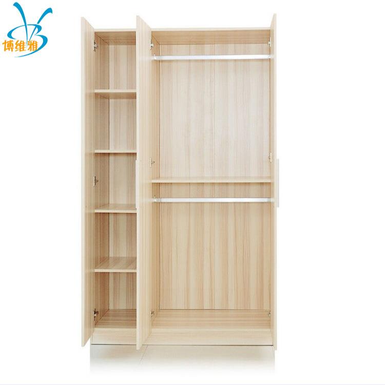 简约现代板简易柜衣衣组合BWY-1000整体木质多门衣柜柜衣式橱