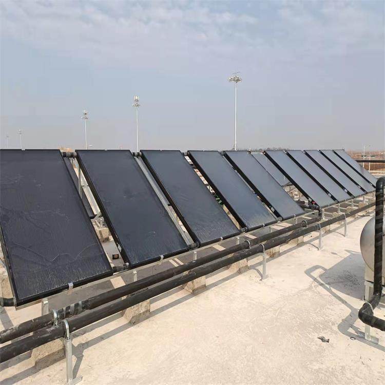 机场员工宿舍平板太阳能集热器 5p空气能热泵结合热水系统,基础建材,防水卷材,淘宝优惠券,粉丝福利购,淘宝优惠卷