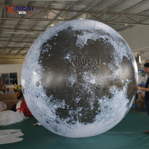 充气月球气模 商场舞台装饰道具 星空主题装饰八大行星模型