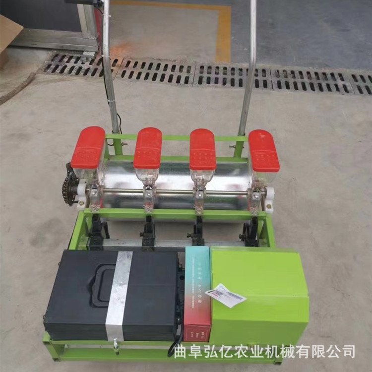 电动手推汽油高效精播机芹菜香菜油菜播种器自动开沟下种覆土播种