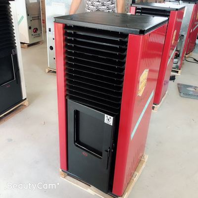 新型智能生物质颗粒取暖炉烧颗粒室内小型无烟家用采暖炉厂