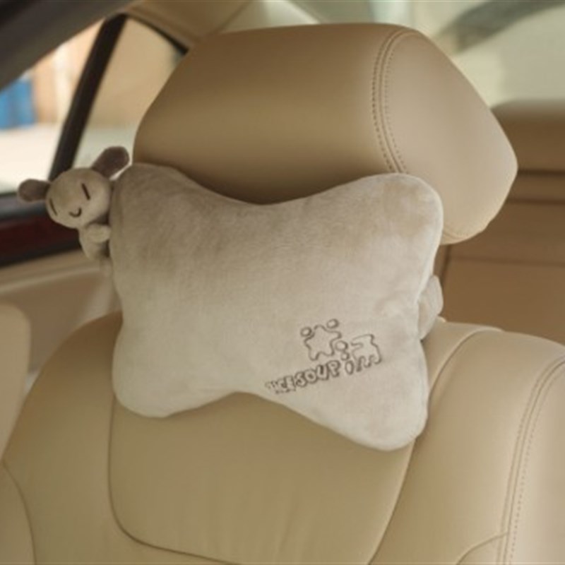 包邮爱车屋汽车内饰 汽车骨头枕/护颈枕头靠车用头枕T-001D可拆洗