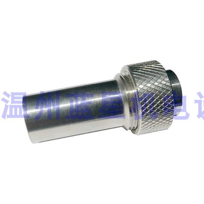 304不锈钢真空规管座快装型焊接型规管接头KF16 25 40 15.5mm