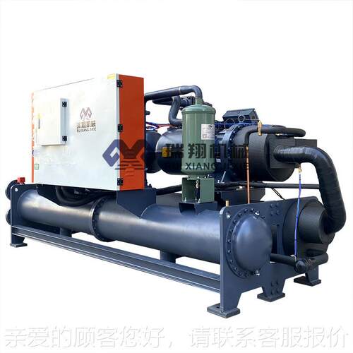 大型20匹螺冻杆冷机 300-400P低温水冷式螺杆冷水H机医药水冷式14