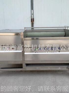 魔芋毛萝刷清洗 全自动胡去卜软毛清洗机去泥机毛RJL辊皮机