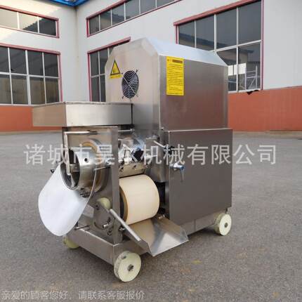 全自动鱼肉采肉 XAO草鱼去刺 电动鱼泥机 鱼机精滤机机糜 大连鲅