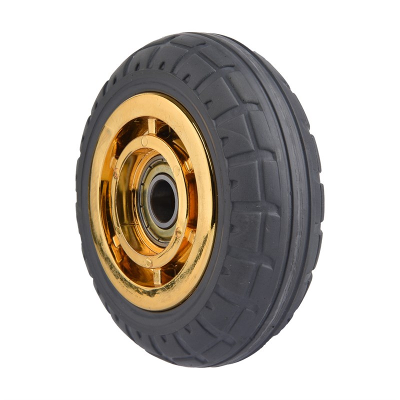 静音橡胶万向轮定向3寸4寸5寸中型轮子手推车平板车脚轮耐磨