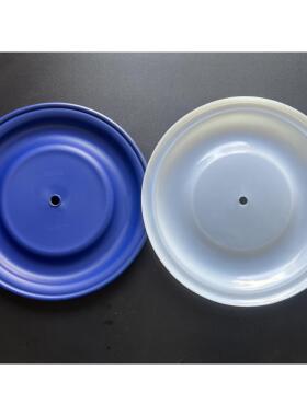 3寸气动隔膜泵膜片189296蓝色山道胶/白膜F46特氟龙隔膜片耐腐蚀