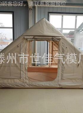 充帐篷户外防3水充气帐篷-气5人帐篷露营应急厂帐篷六95102角帐篷