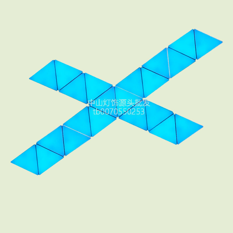 thumbnail for RGB smart constellation light strip light LED splicing light magic color pickup wall light gaming room bedroom decoration atmosphere light bar