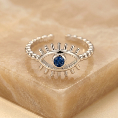 土耳其蓝眼睛戒指EvilEye