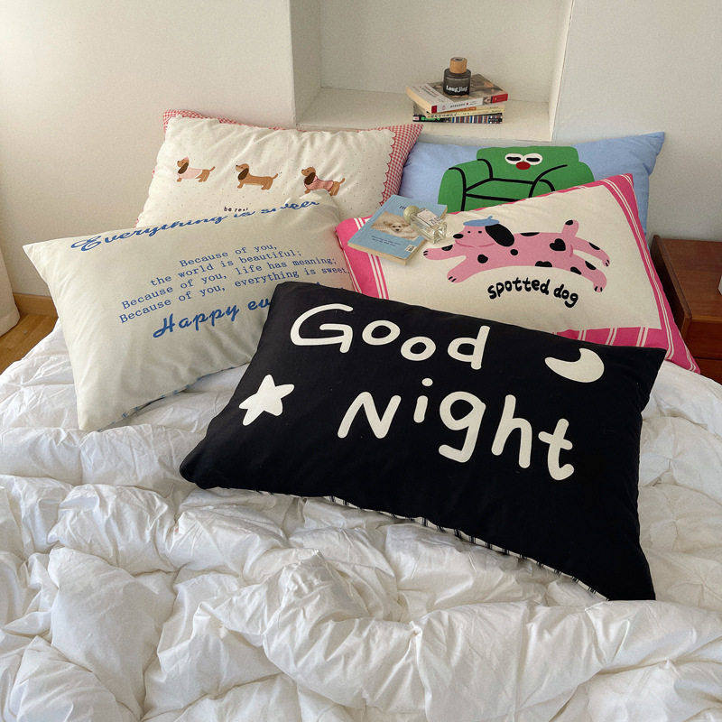 纯棉卡通枕套品48*74cm全棉家用枕头套儿童枕芯内胆套件枕罩,床上用品,枕套,淘宝优惠券,粉丝福利购,淘宝优惠卷