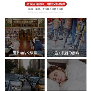 安全帽工业级耳罩防噪音静音隔音防劳保工厂工地消音煤矿配挂帽式