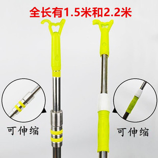 不锈钢可伸缩天窗专用杆子 阳光房遮阳顶帘蜂巢帘手动伸缩推拉杆