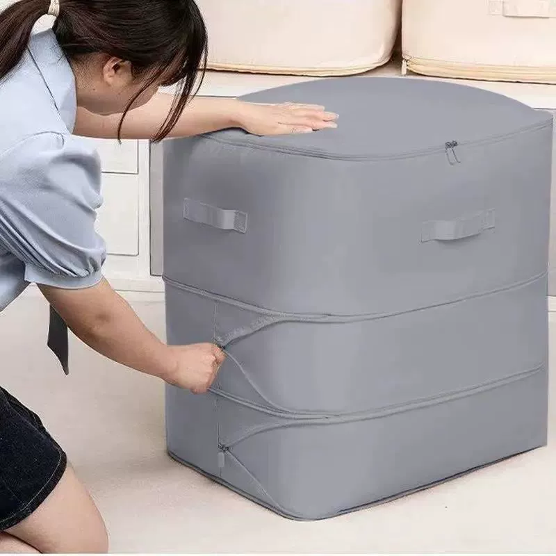 被子收纳袋压缩袋羽绒被蚕丝被专用整理袋羽绒服被褥收纳整理袋子