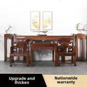 太师椅 中堂六件套 南 坛箱 八仙桌 乡村中国风图案 实木桌