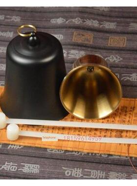 纯铜抛光帝钟3寸4寸5寸提钟挂钟吊钟地钟铃铛