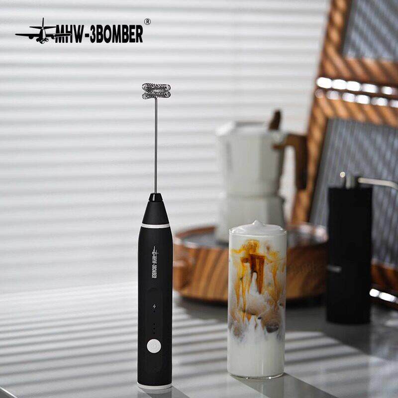 MHW-3BOMBER轰炸机打奶泡器咖啡打泡器 家用电动打蛋器搅拌棒打发